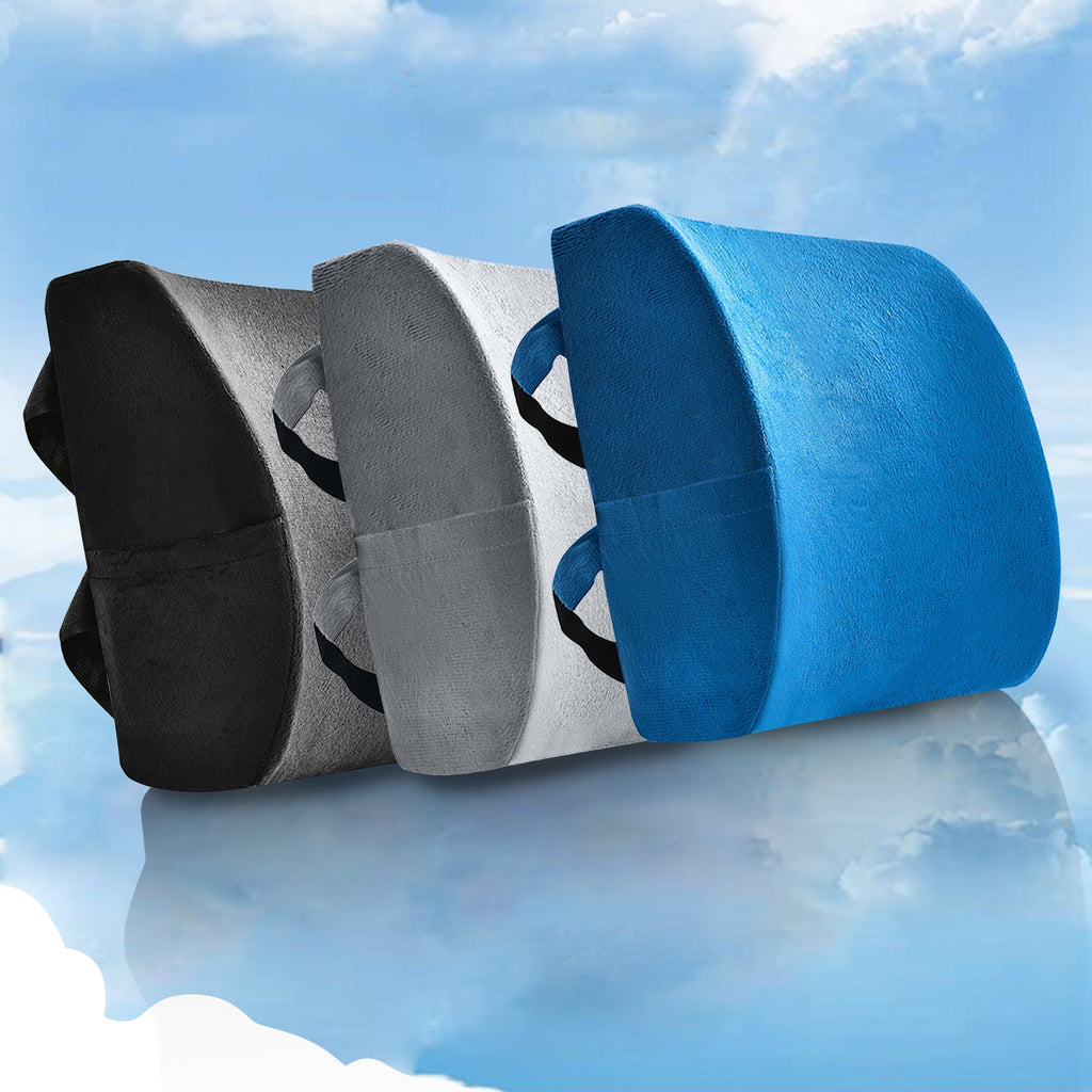 TORQ Lumbar Support Cushion — Memory Foam Back Pillow
