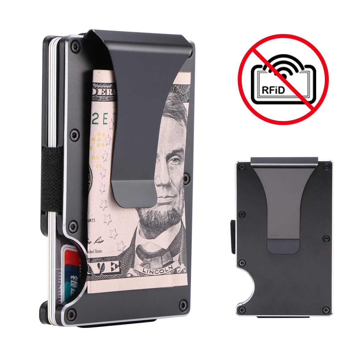 TORQ Metal Card Holder — RFID Blocking Aluminum Wallet