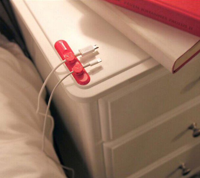 TORQ Magnetic Cable Organizer — Desktop Cord Management